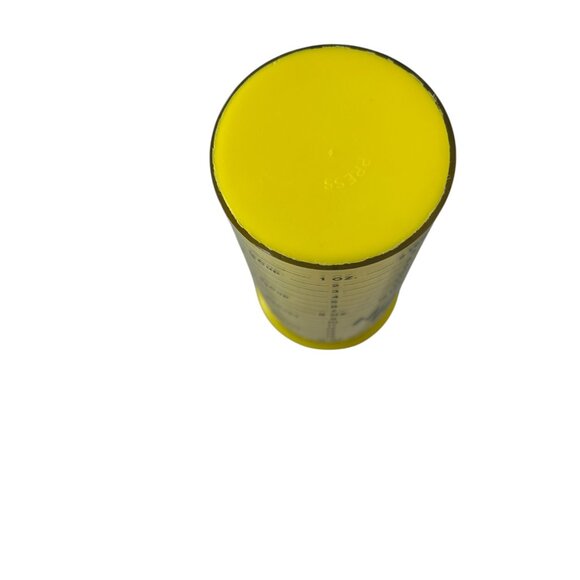 Milmour Metric Wonder Cup Yellow 2 Cup Wet Dry Adjustable Push Tube USA - Picture 5 of 14